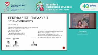 15ο Παιδιατρικό Συνέδριο – Μ. Σπανού