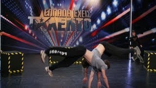 DFT Parkour - Ellada Exeis Talento 2012 E6 (29-04-2012) ANT1 TV