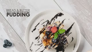 Bread & Butter pudding | Master Class Συνταγή by Chef Panos Ioannidis Ελληνική Γαστρονομία