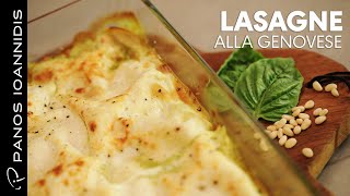 Λαζάνια α λα Τζενοβέζε Lasagne alla Genovese | Master Class By Chef Panos Ioannidis Ελληνική Γαστρονομία