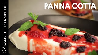 Πανακότα με Coulis Φρούτων | Master Class By Chef Panos Ioannidis Ελληνική Γαστρονομία