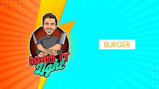 Light Burger | Make It Light | Άκης Πετρετζίκης Ελληνική Γαστρονομία