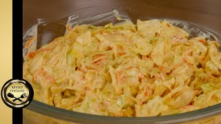 Χορταστική Σαλάτα Coleslaw για τα τραπέζια ,μας αλλά και τις βραδινές λιγούρες! ΧΡΥΣΕΣ ΣΥΝΤΑΓΕΣ Γαστρονομία