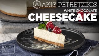 Cheesecake με Λευκή Σοκολάτα Επ. 40 | Kitchen Lab TV | Άκης Πετρετζίκης Ελληνική Γαστρονομία