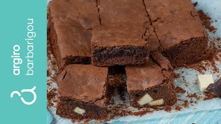 Brownies τριπλής σοκολάτας | Αργυρώ Μπαρμπαρίγου