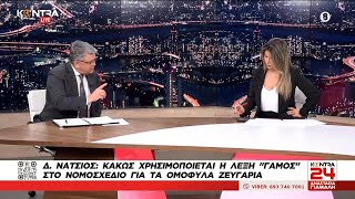 Ο Δημήτρης Νατσιός για θέματα επικαιρότητας στο Kontra 24