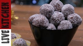 Πανεύκολα Tρουφάκια σε 5' Με 3 Υλικά -  3 Ingredients Coconut Truffles