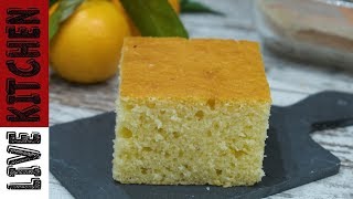 Αφράτο Κέικ Μανταρίνι (Χωρίς Μίξερ) - Fluffy Cake Mandarin Orange (Without a Mixer)