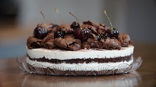 Τούρτα Black Forest σε 10' (Συνταγή Ζαχαροπλαστείου) - Black Forest Cake Γαστρονομία Ελληνική