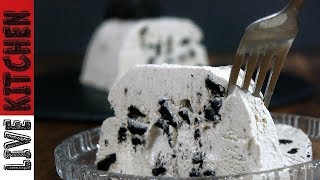 "OREO"Τούρτα Παγωτό με 4 Υλικά(Χωρίς Παγωτομηχανή) -Top Παγωτά -Vanilla Oreo Ice Cream