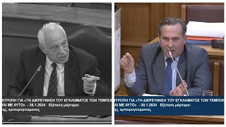 Πόρισμα της Επιτροπής Γεραπετρίτη χωρίς αυτοψία στο τόπο του Εγκλήματος των Τεμπών!