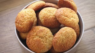 Εύκολα Μπισκοτάκια σε ένα μπολ ΧΩΡΙΣ ΜΙΞΕΡ - Coconut Biscuits without mixer Γαστρονομία Ελληνική