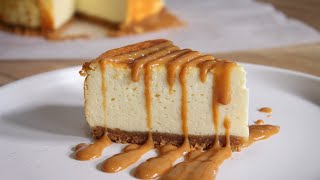 Τέλειο Cheesecake με Καραμέλα (Γιαουρτογλυκό με Μπισκότα & Καραμέλα) - New York Caramel Cheesecake Γαστρονομία Ελληνική