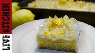 Η Λεμονόπιτα που θα λατρέψετε!!! - The best Lemon pie - Live Kitchen