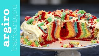 Rainbow cake με τον @jannos_v  | Αργυρώ Μπαρμπαρίγου