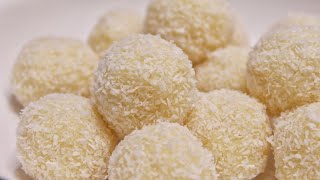 Τρουφάκια σε 5' με 2 Υλικά - 2 Ingredients Raffaello Truffles Γαστρονομία Ελληνική