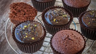 Vegan Cupcakes - Αφράτα, ΝΗΣΤΙΣΙΜΑ Κεκάκια Σοκολάτας ΧΩΡΙΣ ΜΙΞΕΡ (Θα πάθετε πλάκα) Γαστρονομία Ελληνική