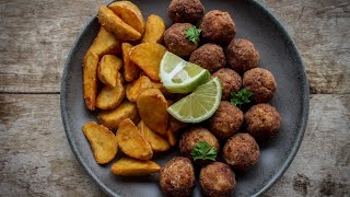 Κεφτεδάκια... αλλιώτικα - Meatless "Meatballs" with Tuna Γαστρονομία Ελληνική