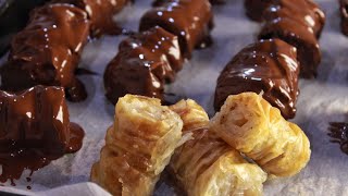 Θεϊκά Μπακλαβαδάκια με ΣΟΚΟΛΑΤΑ - Baklava With Chocolate Γαστρονομία Ελληνική