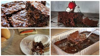 4 Γλυκά ΟΛΟ Σοκολάτα - 4 Desserts FULL of Chocolate Γαστρονομία Ελληνική