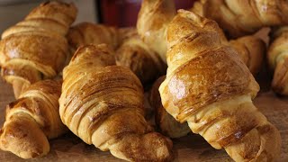 Αφράτα & Εύκολα Κρουασάν - How to make Croissants Γαστρονομία Ελληνική