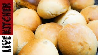 Εύκολα Σταφιδόψωμα - Συνταγή από το 1960 - Raisin bread rolls - Live Kitchen