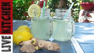 Κάντε την πιο ωραία σπιτική Λεμονάδα - How to make Fresh Lemonade- Live Kitchen