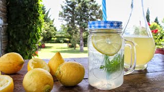 Η πιο εύκολη & δροσιστική Σπιτική Λεμονάδα - Fresh Homemade Lemonade Γαστρονομία Ελληνική