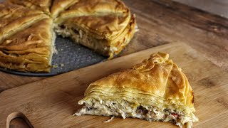 Η πιο τραγανή & εύκολη Κοτόπιτα | Kotopita | - The Best Chicken Pie Ever Γαστρονομία Ελληνική