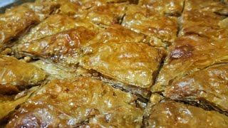 Ο πιο εύκολος και ζουμερός μπακλαβάς - The best Baklava Γαστρονομία Ελληνική