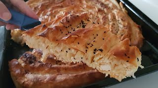 SADECE 5 DK DA, 5 YUFKAYLA YAPILAN,👌 EL AÇMASI LEZZETİNDE NEFİS BÖREK TARİFİ -SIRRI SOSUNDA GİZLİ🤩