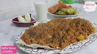 Sebzeli Bulgur Pilavı Nasıl Yapılır ? /Nefis Sanal Lezzetler