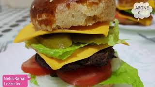 HAMBURGER KÖFTESİ Yapılışı/ Hamburger Nasıl Yapılır / Nefis Sanal Lezzetler