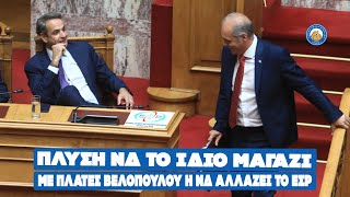 ΠΛΥΣΗ-ΝΔ το ίδιο μαγαζί. Με πλάτες Βελόπουλου η ΝΔ αλλάζει το ΕΣΡ