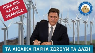 Βαρβιτσιώτης: "Τα αιολικά πάρκα προστατεύουν τα δάση"