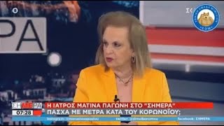 ΠΙΑΣΤΗΚΕ ΣΤΟΝ ΥΠΝΟ Η ΠΑΓΩΝΗ ΛΟΓΩ ΕΚΛΟΓΗΣ ΤΗΣ: «Δεν έχει κανένα νόημα να γίνει η Ανάσταση στις 9»