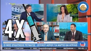 ΒΟΜΒΑ ΒΑΣΙΛΑΚΟΠΟΥΛΟΥ: Και η 4η δόση θα είναι για όλους