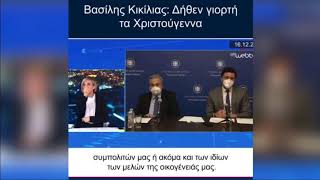 "Δήθεν εορτή" τα Χριστούγεννα κατά τον δήθεν υπουργό Κικίλια