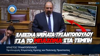 ΕΝΑΣ ΕΙΣΑΓΓΕΛΕΑΣ ΥΠΑΡΧΕΙ;;;; ΕΛΕΕΙΝΑ ΨΕΜΑΤΑ Τριαντόπουλου για το μπάζωμα στα Τέμπη Ελληνική - Εθνική Ομάδα Μιμιδίων ΕΟΜ