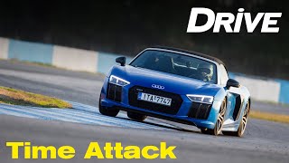 mqdefault 2061 Ελληνική Time Attack: Audi R8 V10 Spyder - 1:29.10 @ Serres Racing Circuit https://eliniki.gr/video/suzuki-vitara-1-5-strong-hybrid-allgrip-test-drive/