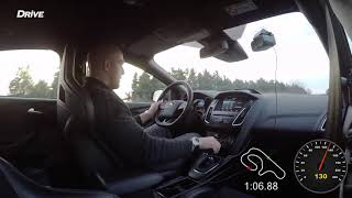 Ford Focus RS - In car - Serres Circuit