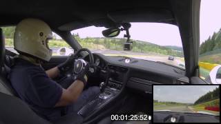 Porsche 911 Carrera 4S @ Spa Francorchamps (vs Nissan GT-R) -- by DRIVE Magazine