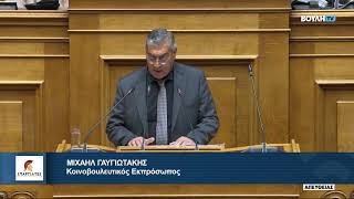 Ομιλία του Βουλευτή Ηρακλείου, Μ. Γαυγιωτάκη, για το Σ/Ν του Υπουργείου Παιδείας για τα Πανεπιστήμια