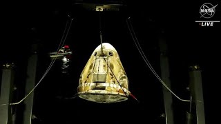 SpaceX Dragon: Μετέφερε με ασφάλεια στη γη τέσσερις αστροναύτες Ελληνική - euronews