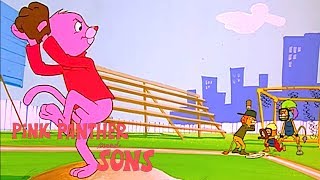 Pinky at the Bat | Pink Panther Cartoons | Pink Panther and Sons