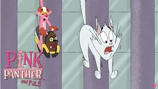 Stop-Pink for Directions | Pink Panther and Pals