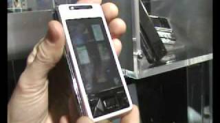 Sony Ericsson XPERIA X1 hands on MWC 2008 Barcelona