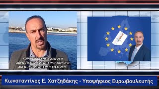 «Οι καιροί επιβάλλουν δυναμικό παρόν!» - Κωνσταντίνος Χατζηδάκης