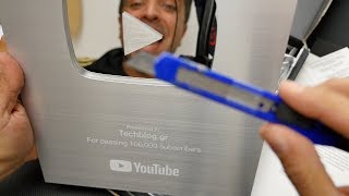 YouTube Silver Play Award Unboxing Techblog.gr Μαγικό Κοπίδι