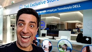 Πήγαμε στο Dell Exclusive Store στο The Mall Athens [VLOG]